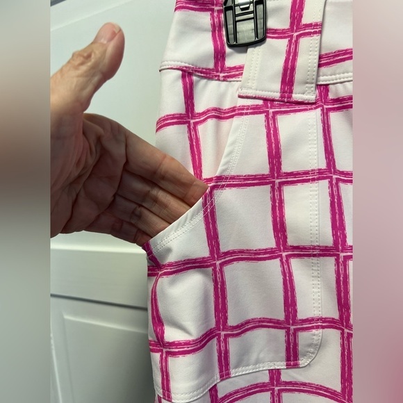 Jofit Golf Skort Size Women’s 2 Color Pink And White - Picture 3 of 11